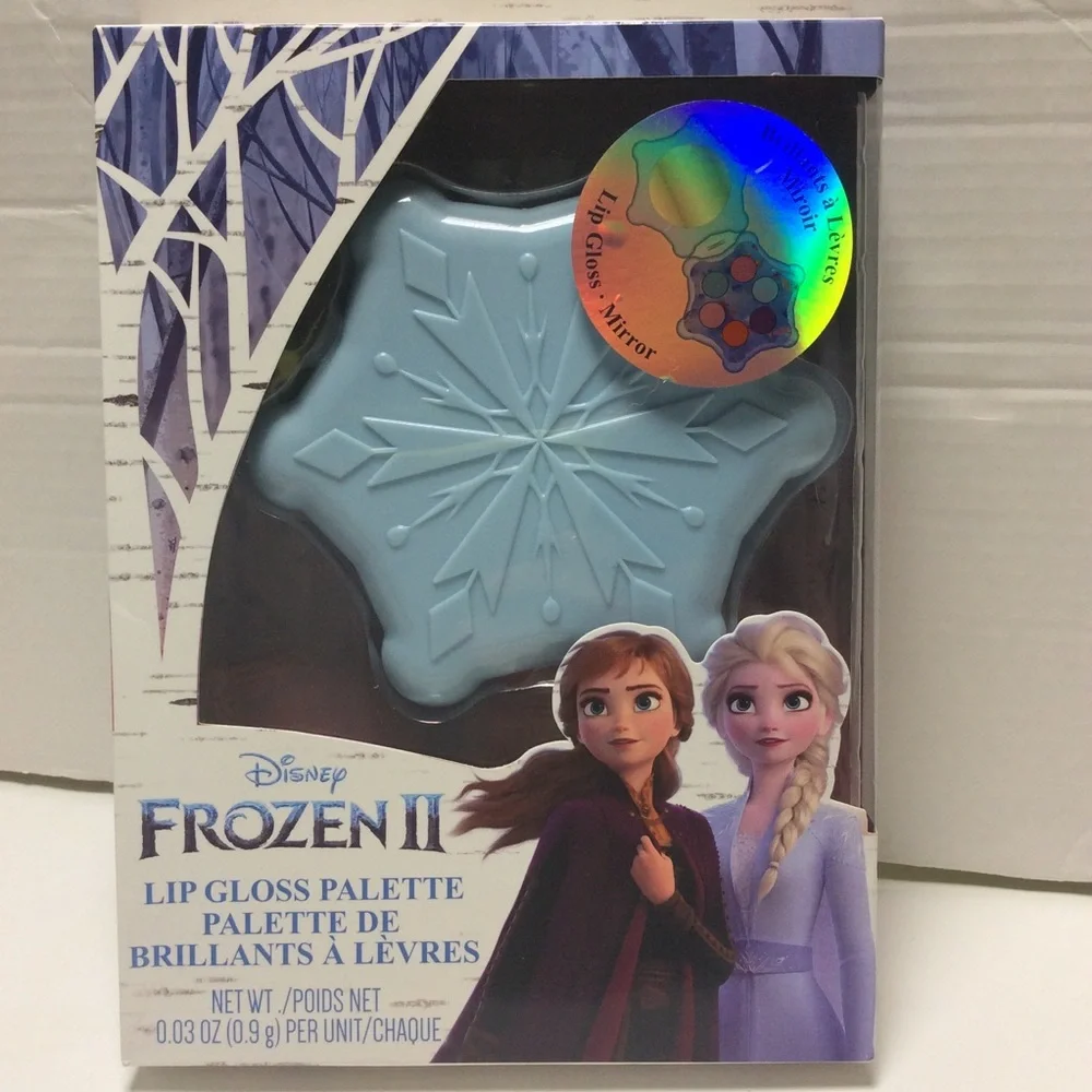 Disney Frozen II Lip Gloss w/Mirror & Nail Polish